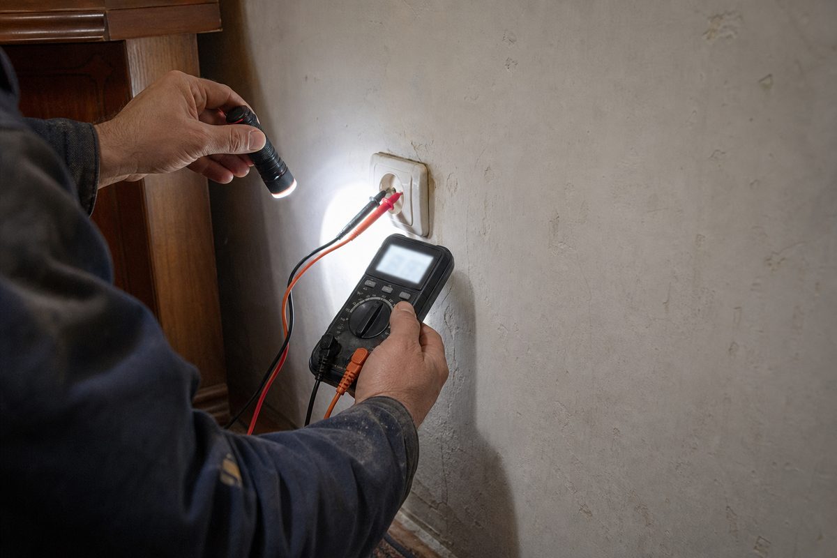 Traženje kvara na instalaciji multimetrom