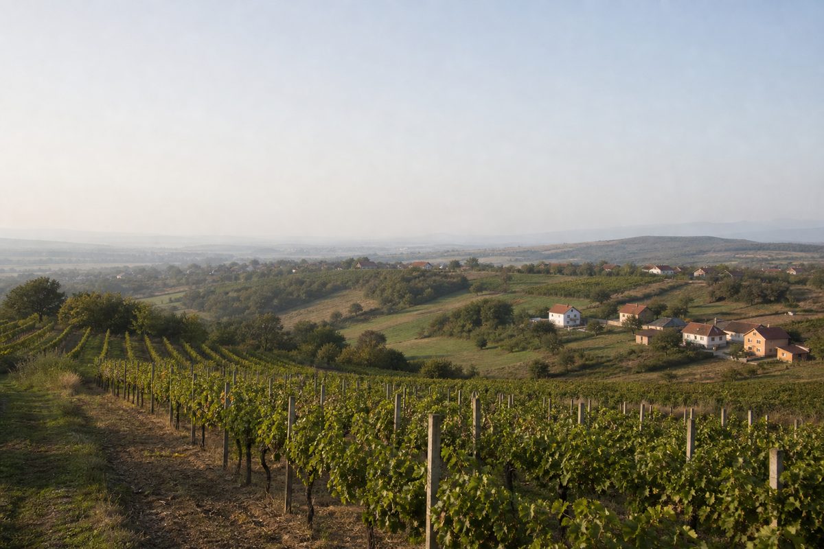 Negotinska Krajina — brda i vinogradi